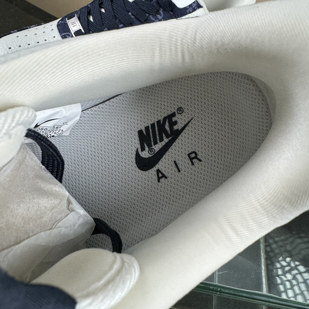 Nike Air Force 1'07 Low 古驰联名 藏蓝牛仔 空军一号低帮休闲板鞋 SC0601-569