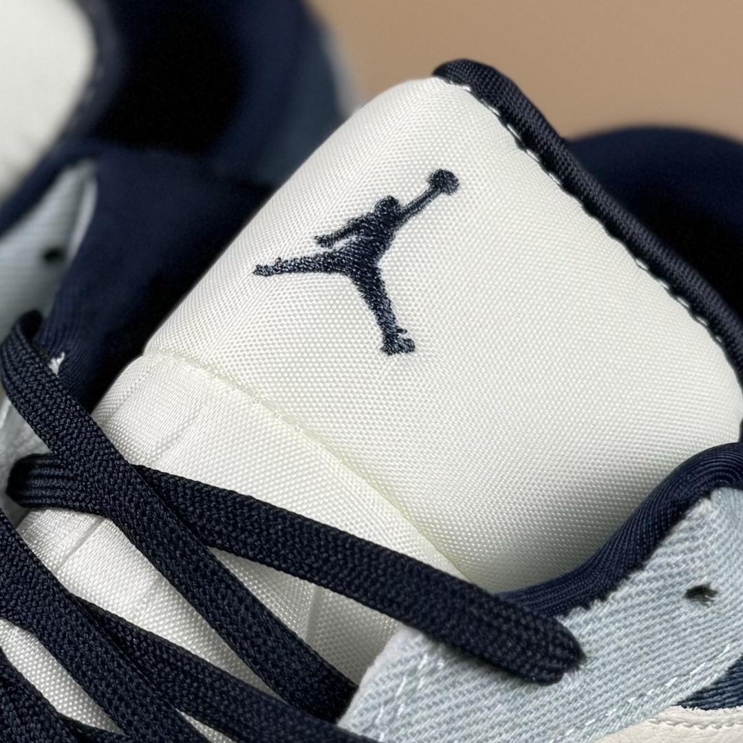 Air Jordan 1 Low AJ1 乔1 迪奥联名 复古牛仔 高端定制 低帮复古篮球鞋 QG2025-002