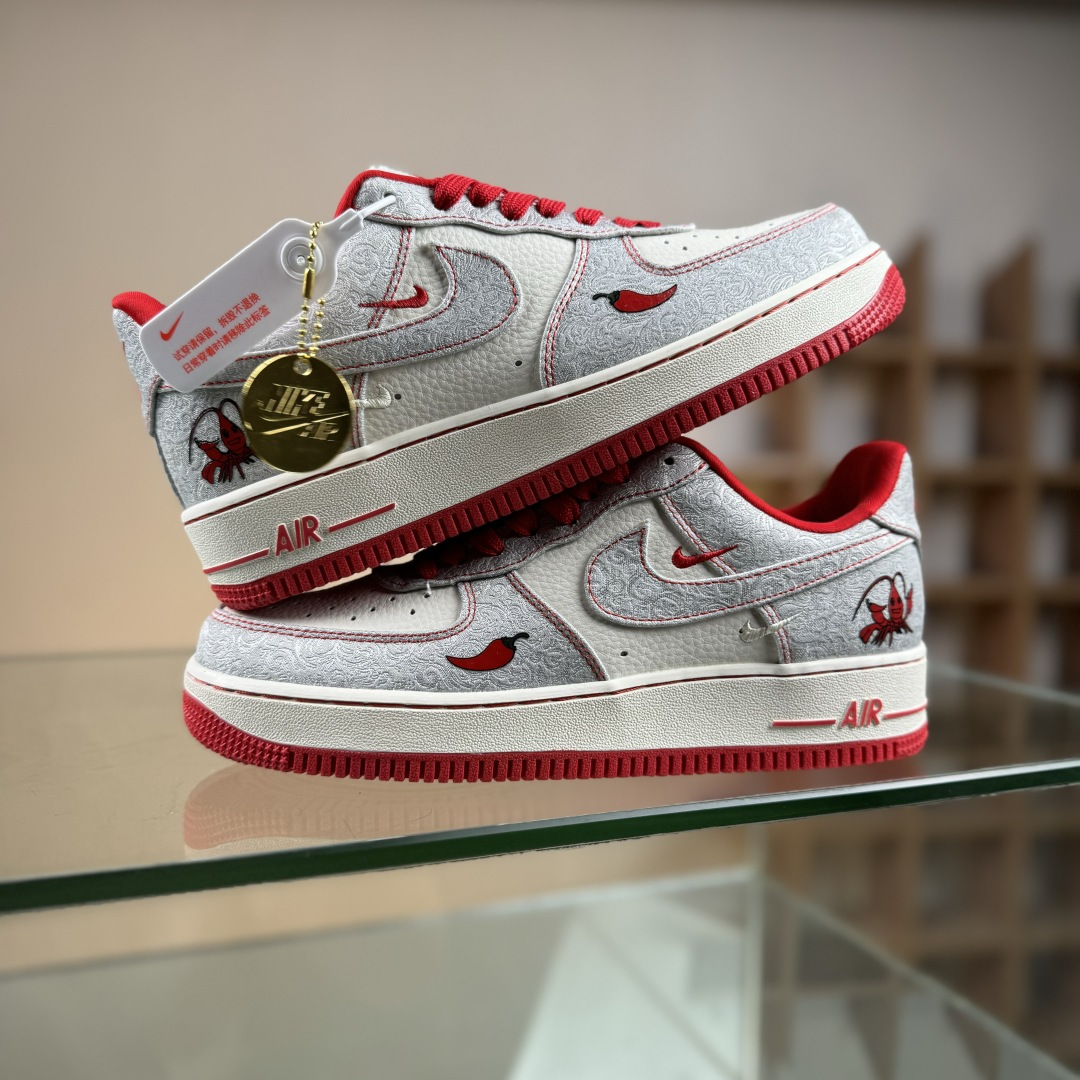 Nike Air Force 1'07 Low 麻辣龙虾 空军一号低帮休闲板鞋 ZD1988-004
