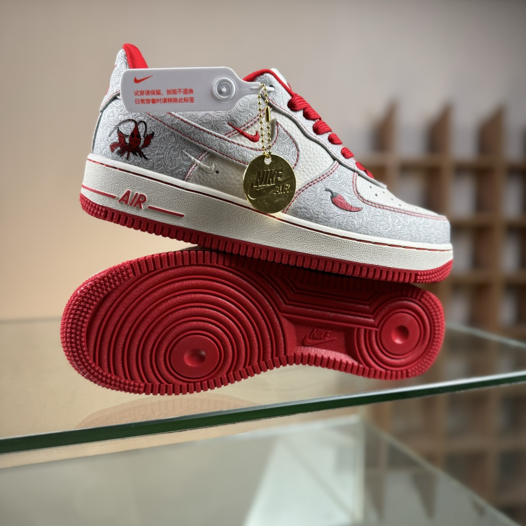 Nike Air Force 1'07 Low 麻辣龙虾 空军一号低帮休闲板鞋 ZD1988-004