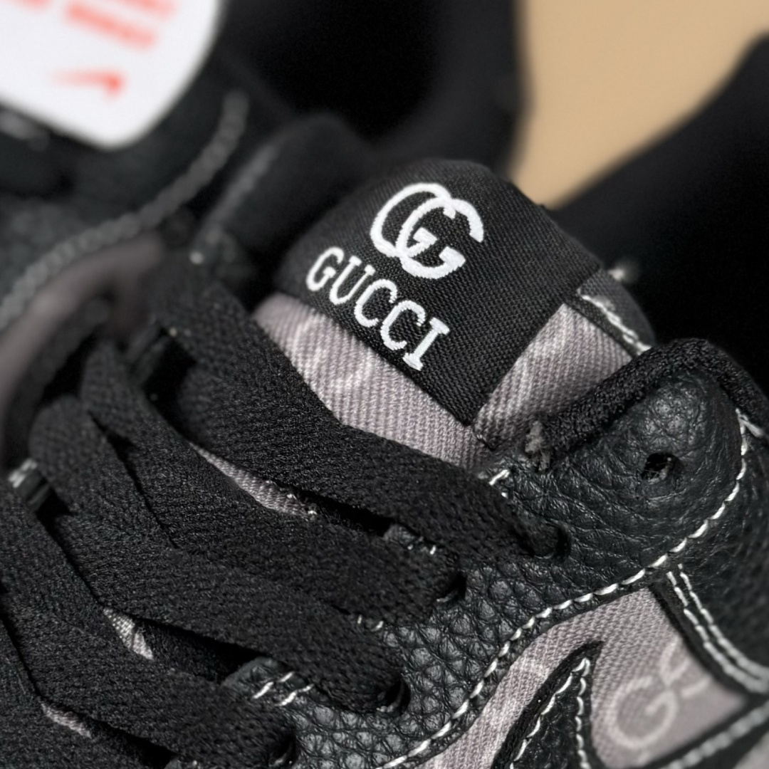 Nike Air Force 1'07 Low 古驰联名 荔纹印花 空军一号低帮休闲板鞋 AH8462-002