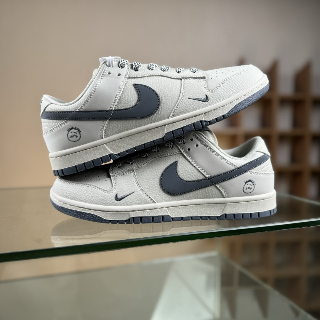 Nike SB Dunk Low 灰勾鬼脸 周年高端定制 低帮休闲板鞋 CS1688-120