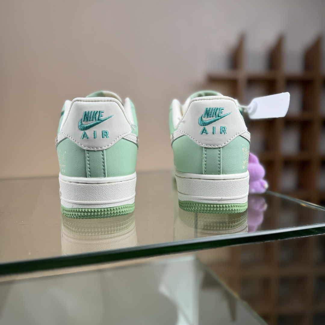 Nike Air Force 1'07 Low 米绿拉布布 空军一号低帮休闲板鞋 KB1688-007