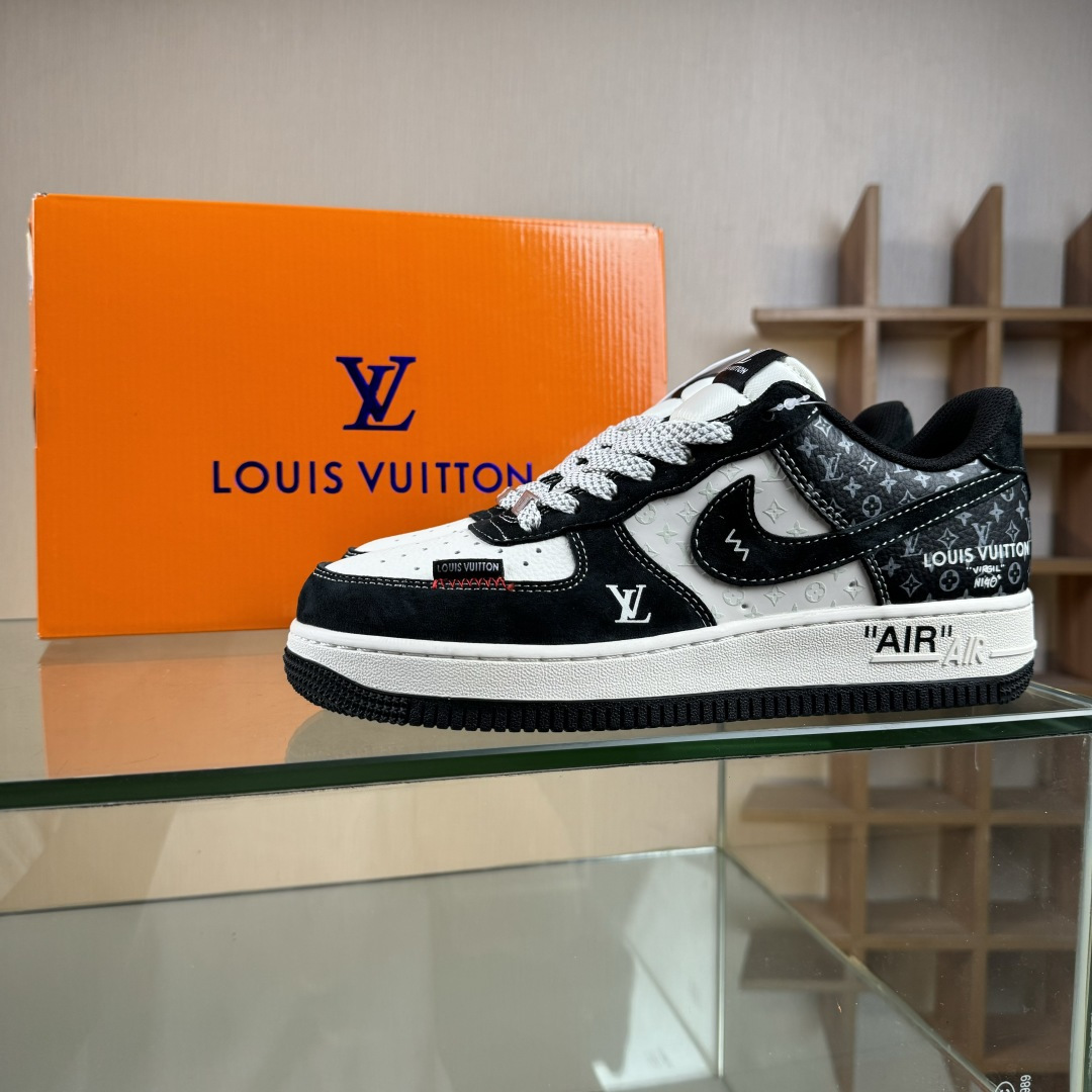 Nike Air Force 1'07 Low LV联名 缝织标印花 空军一号低帮休闲板鞋 CX5050-Y10