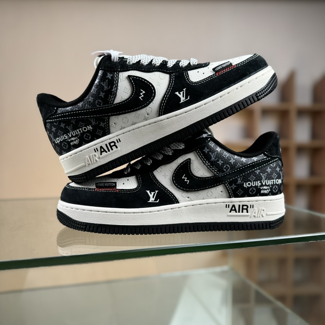 Nike Air Force 1'07 Low LV联名 缝织标印花 空军一号低帮休闲板鞋 CX5050-Y10