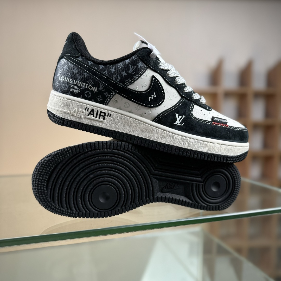 Nike Air Force 1'07 Low LV联名 缝织标印花 空军一号低帮休闲板鞋 CX5050-Y10