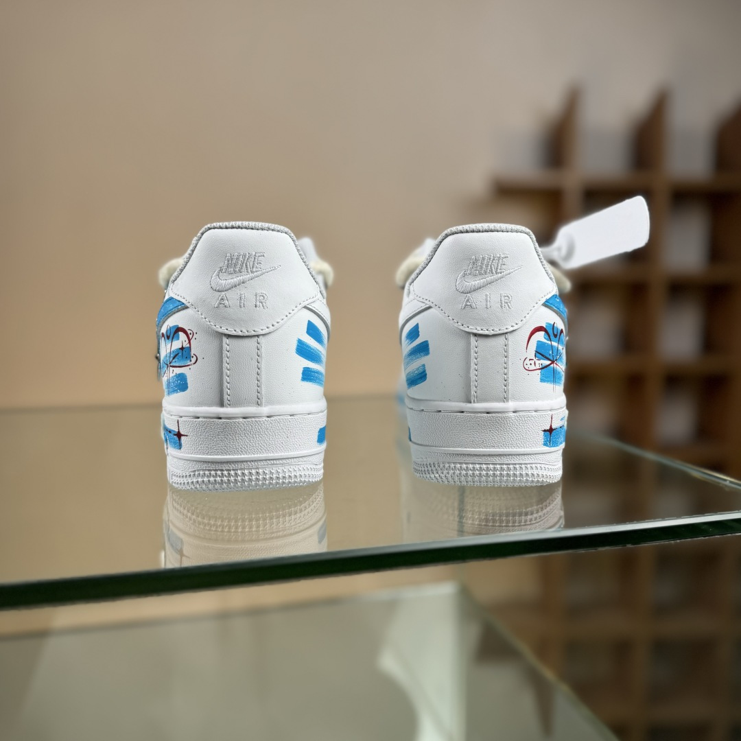 Nike Air Force 1'07 Low ”Aries” 手绘涂鸦十二星座系列 白羊座 空军一号低帮休闲板鞋 星座321-419
