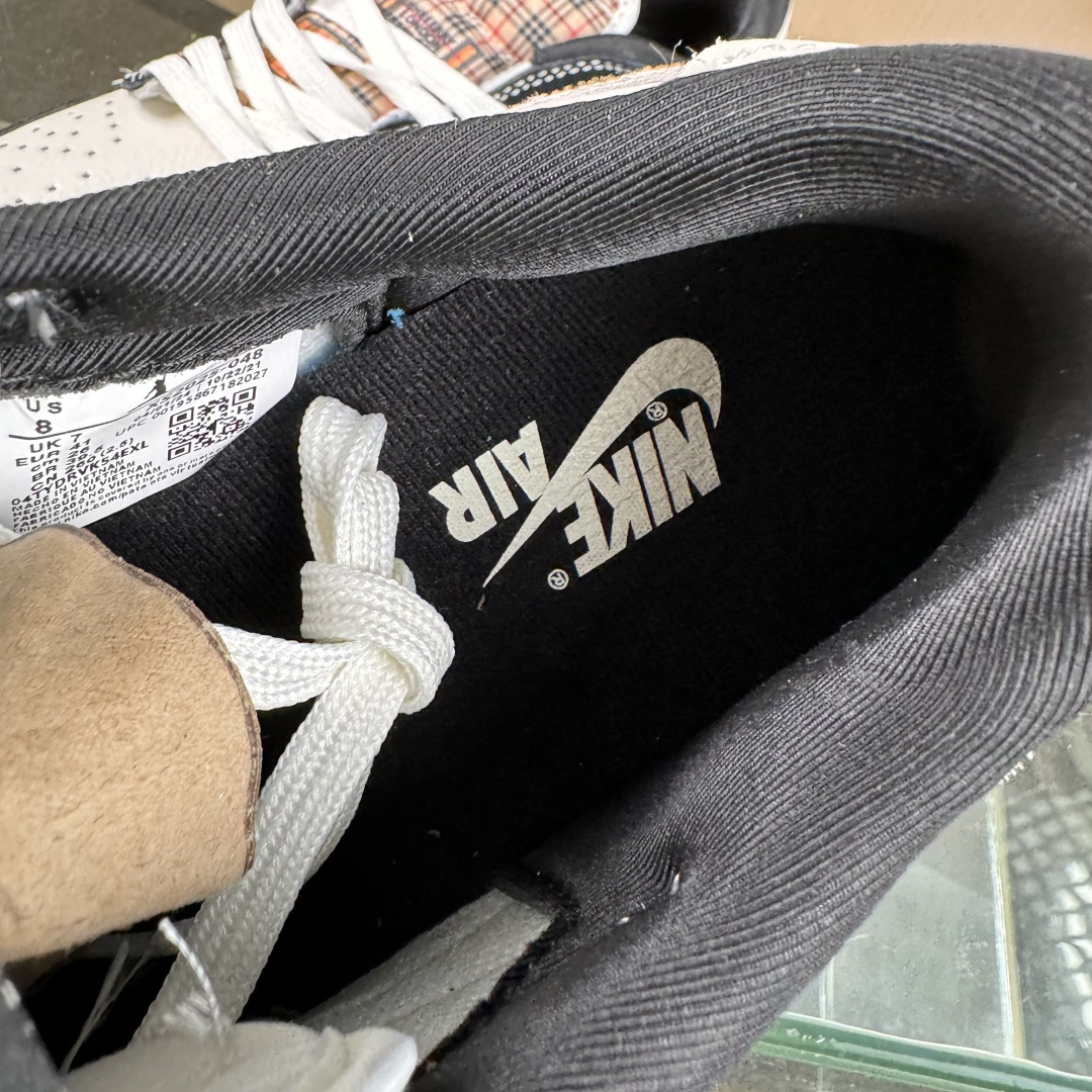 Travis Scott x Fragment Design x Air Jordan 1 Low OG SP AJ1 乔1 联名款 低帮文化休闲板鞋 XS2025-048