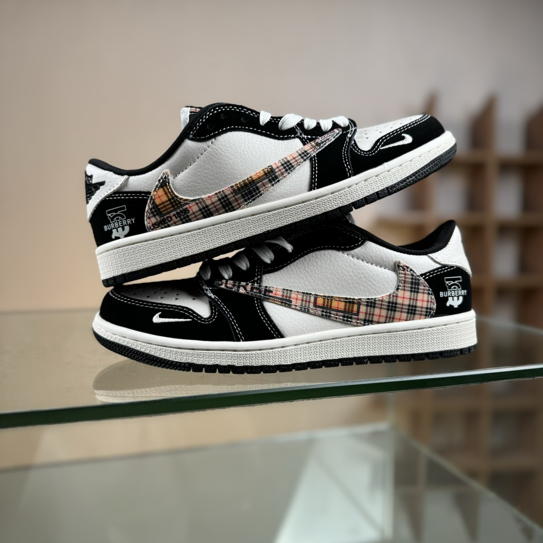 Travis Scott x Fragment Design x Air Jordan 1 Low OG SP AJ1 乔1 联名款 低帮文化休闲板鞋 XS2025-048
