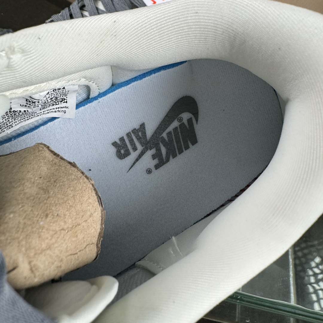 Travis Scott x Nike Air Jordan 1 Low x LABUBU Air Jordan 1 Low 反转灰白小勾拉布布倒钩 DX1888-094