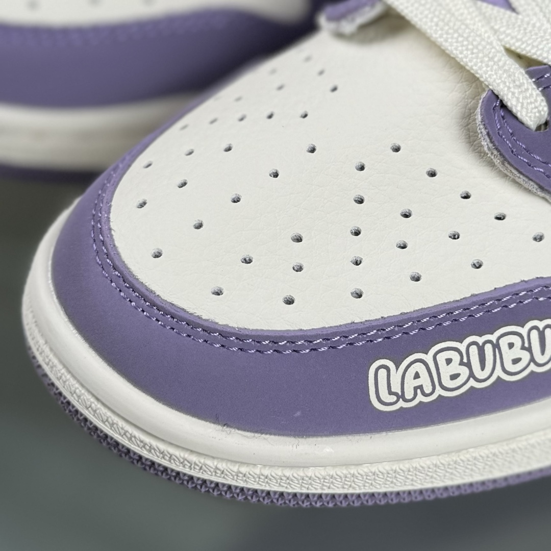 Travis Scott x Nike Air Jordan 1 Low x LABUBU Air Jordan 1 Low 反转紫白拉布布倒钩 LD2028-058
