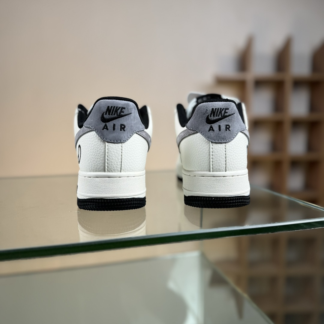 Nike Air Force 1'07 Low 权志龙联名 雏菊米黑灰 空军一号低帮休闲板鞋 QW5606-265