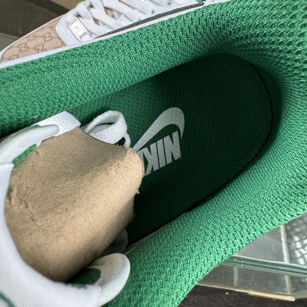 Nike Air Force 1'07 Low 古驰联名 花纹草绿 空军一号低帮休闲板鞋 AH8462-004