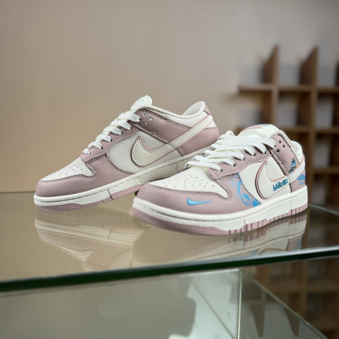 Nike SB Dunk Low x LABUBU 粉白小勾 DG2025-005