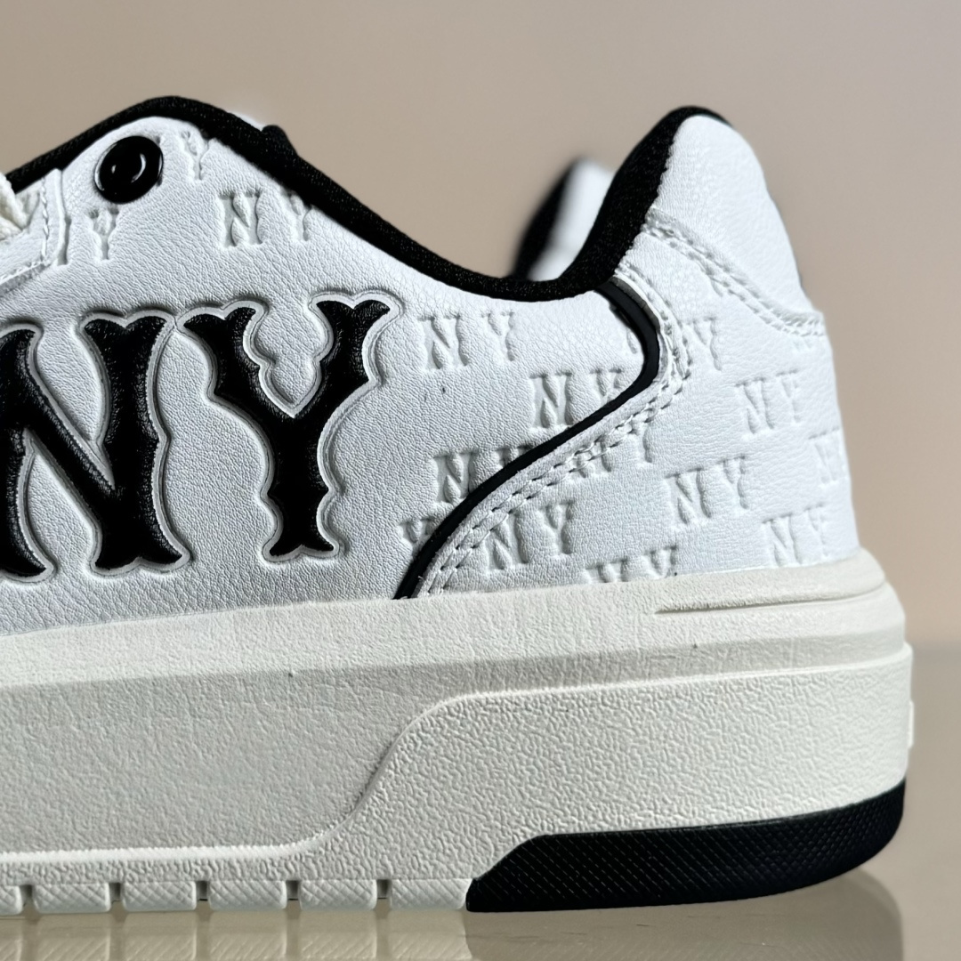 NY MLB Bigball Chunky Embo Monogram 纽约洋基队 增高厚底休闲板鞋 3ASXE035N