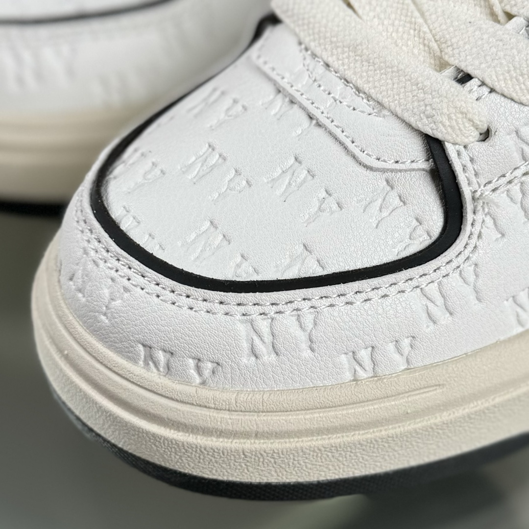NY MLB Bigball Chunky Embo Monogram 纽约洋基队 增高厚底休闲板鞋 3ASXE035N