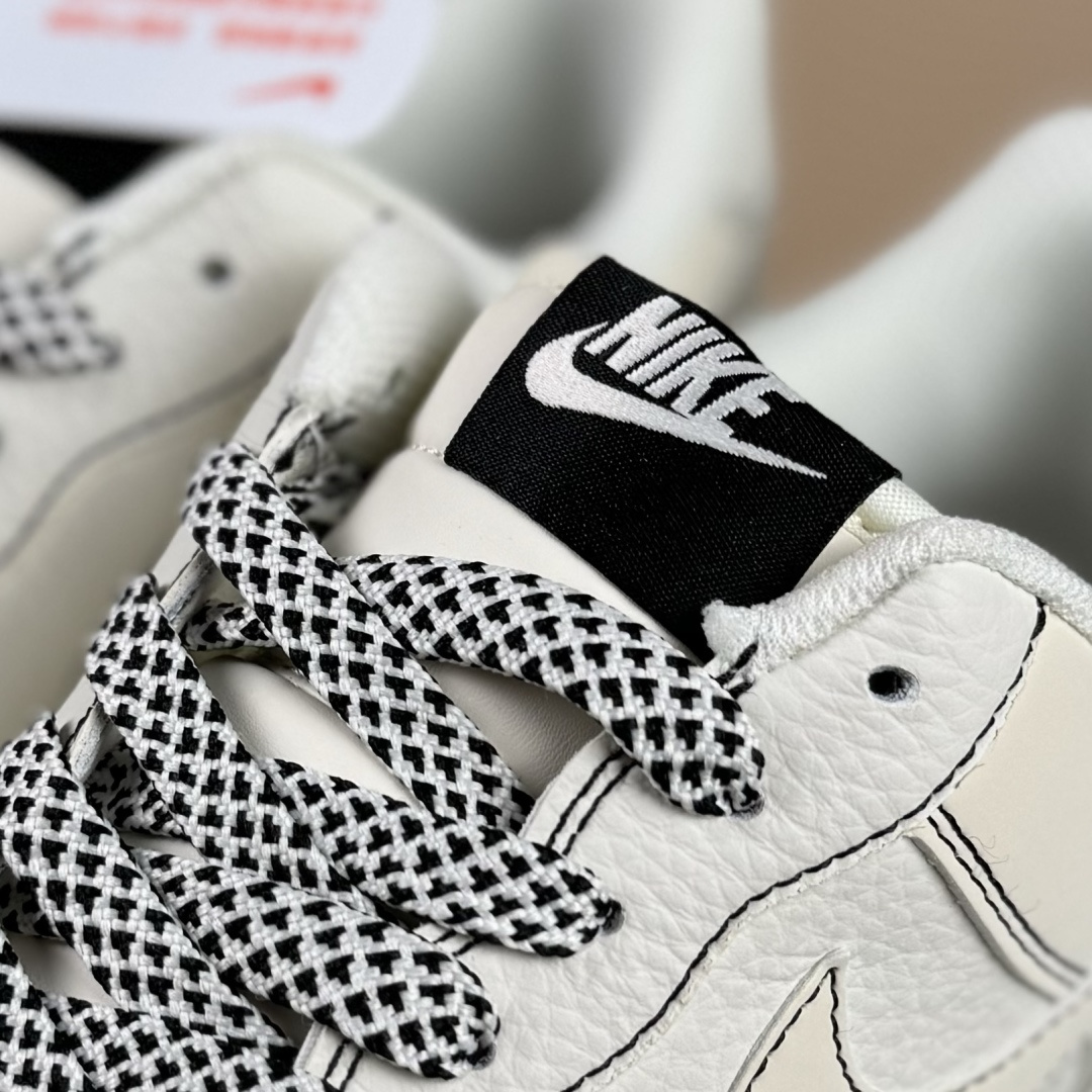 Nike Air Force 1'07 Low 米黑线 空军一号低帮休闲板鞋 CS5288-032