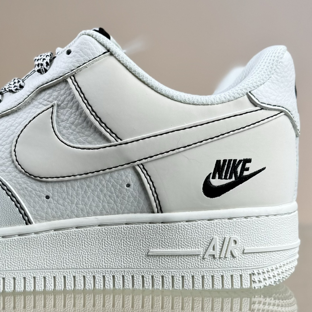 Nike Air Force 1'07 Low 米黑线 空军一号低帮休闲板鞋 CS5288-032