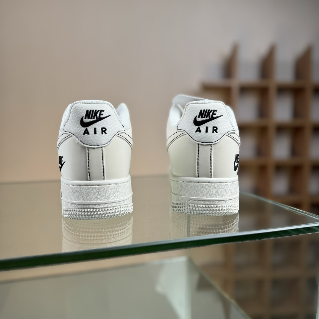 Nike Air Force 1'07 Low 米黑线 空军一号低帮休闲板鞋 CS5288-032