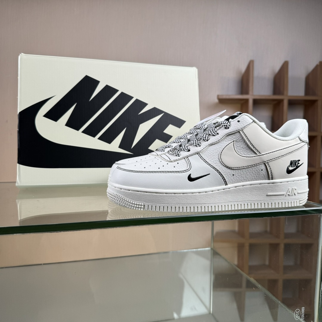 Nike Air Force 1'07 Low 米黑线 空军一号低帮休闲板鞋 CS5288-032