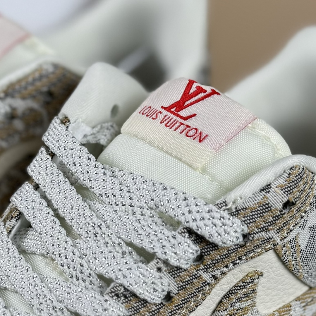 Nike Air Force 1'07 Low LV联名 灰棕花布 空军一号低帮休闲板鞋 DF0188-076