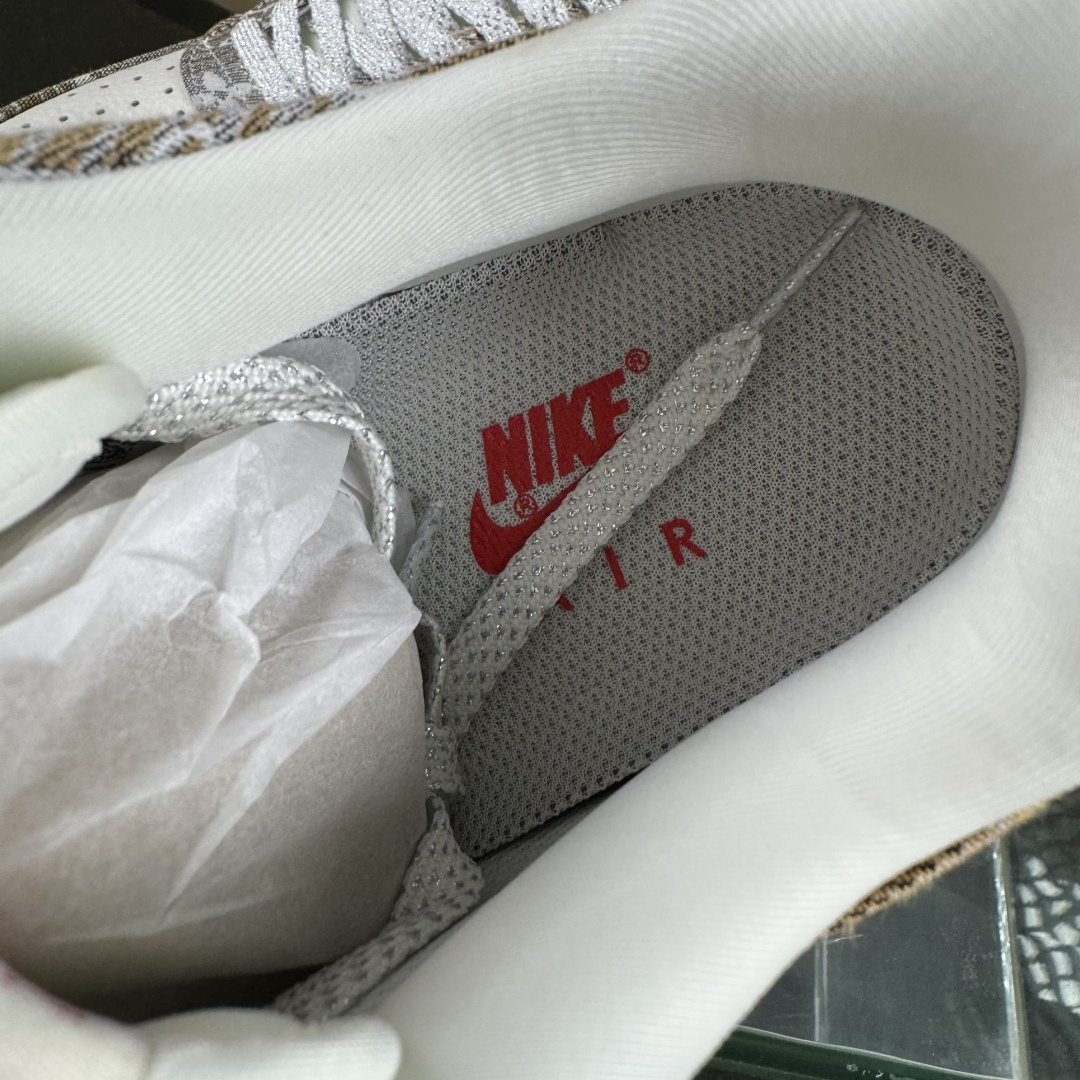 Nike Air Force 1'07 Low LV联名 灰棕花布 空军一号低帮休闲板鞋 DF0188-076