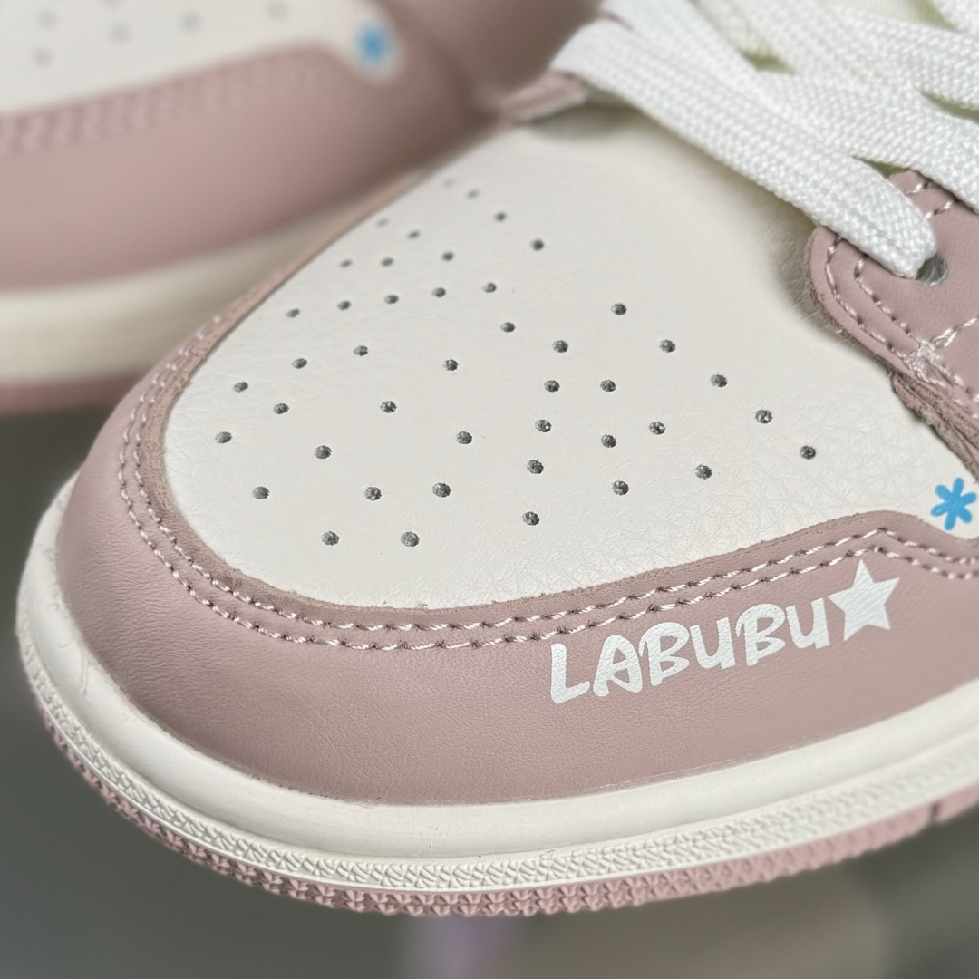 Air Jordan 1 Retro Low x LABUB 粉白 QG2025-005