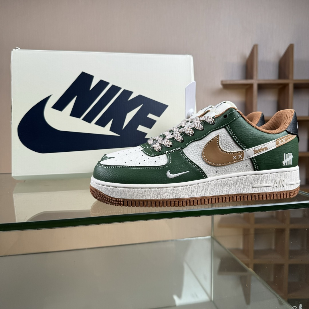 Nike Air Force 1'07 Low UN联名 草绿拼接生胶 空军一号低帮休闲板鞋 JP8028-006