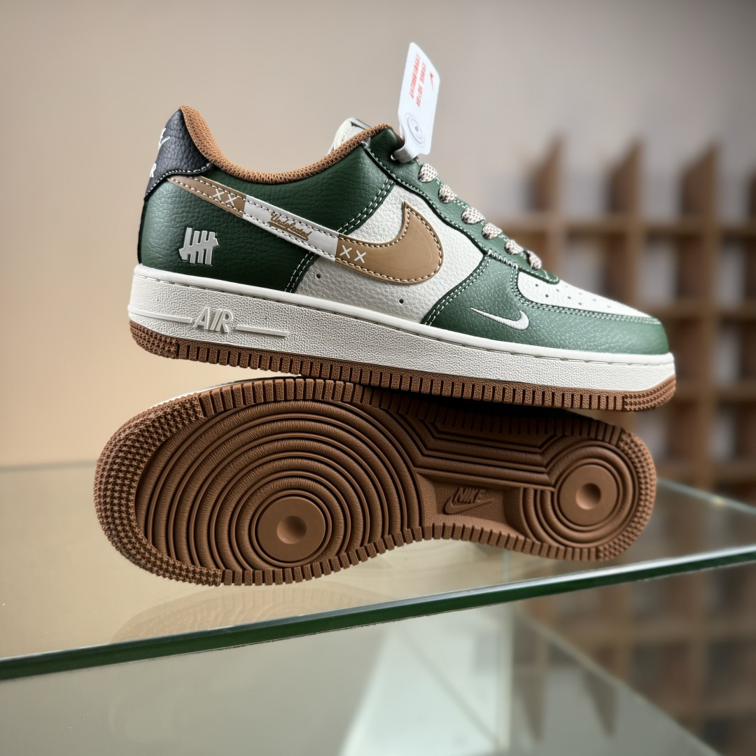 Nike Air Force 1'07 Low UN联名 草绿拼接生胶 空军一号低帮休闲板鞋 JP8028-006