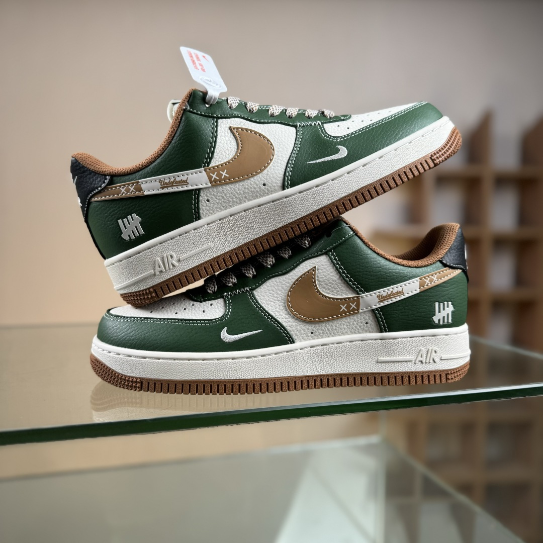 Nike Air Force 1'07 Low UN联名 草绿拼接生胶 空军一号低帮休闲板鞋 JP8028-006
