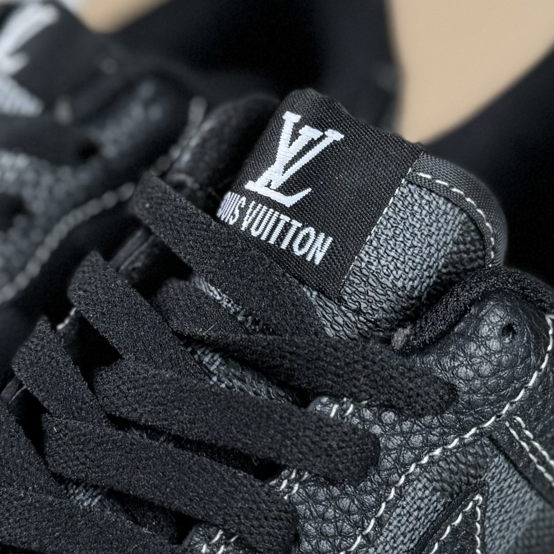 Nike Air Force 1'07 Low LV联名 方格黑荔纹 空军一号低帮休闲板鞋 CZ3986-001