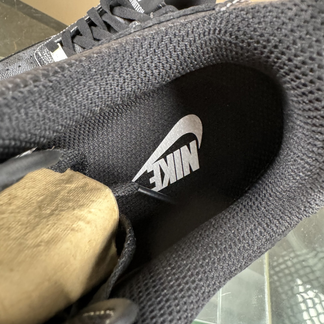 Nike Air Force 1'07 Low LV联名 方格黑荔纹 空军一号低帮休闲板鞋 CZ3986-001