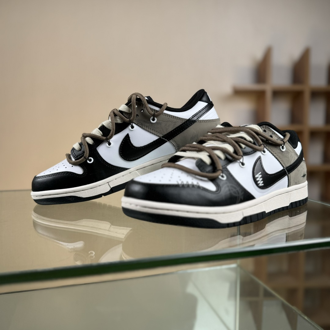 Nike SB Dunk Low ”Just Do It” 绑带 周年高端定制 低帮休闲板鞋 DD1503-101