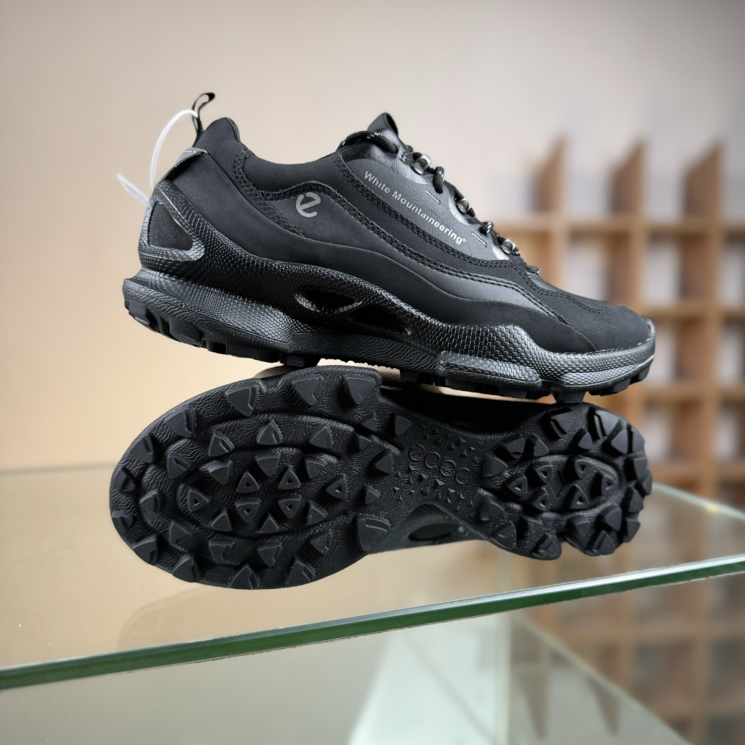 ECCO/爱步健步系列网砂加头层皮 /休闲鞋