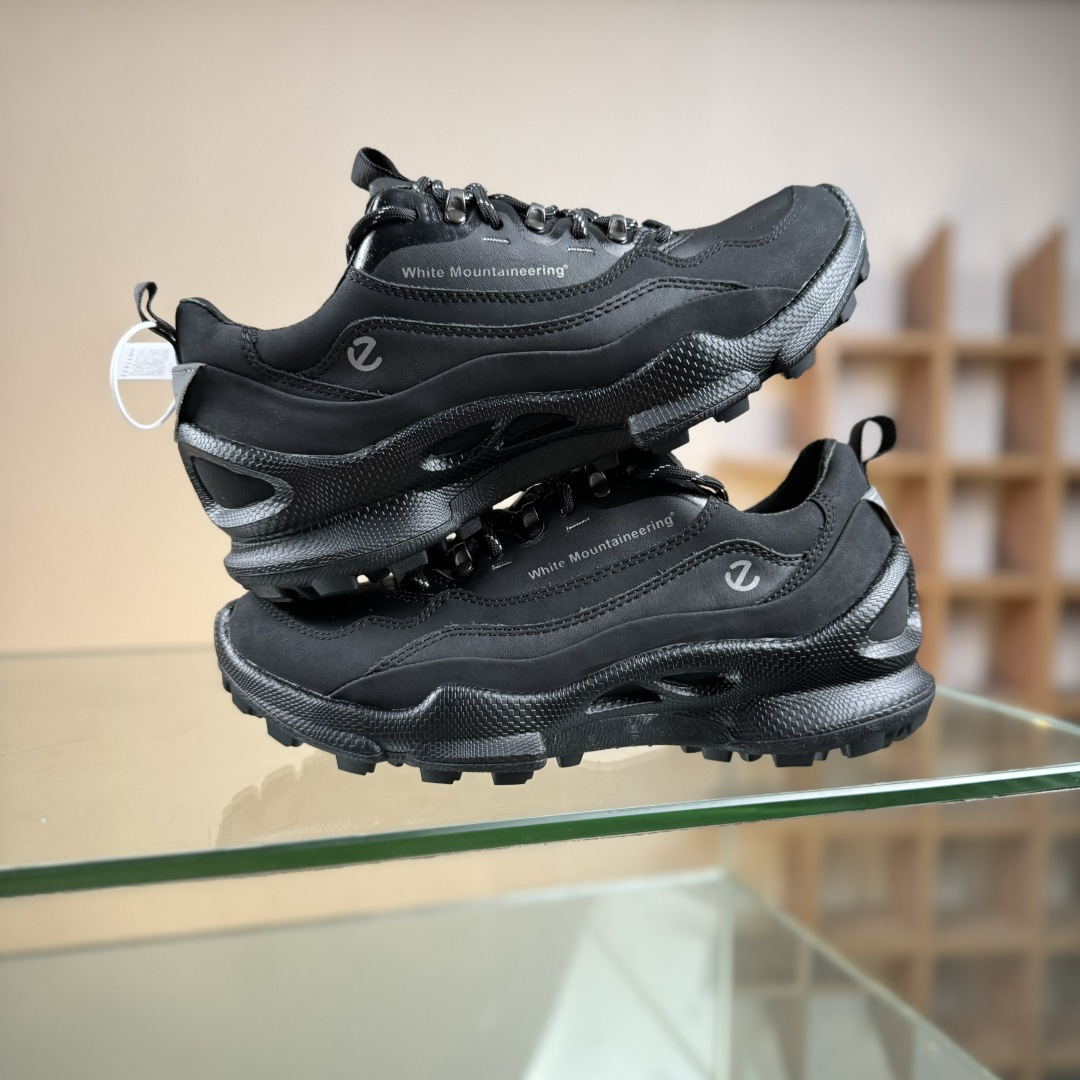 ECCO/爱步健步系列网砂加头层皮 /休闲鞋