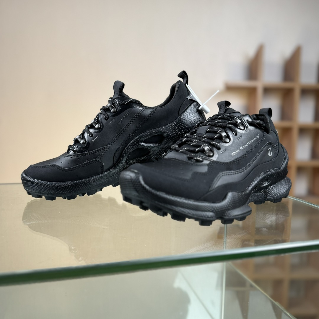 ECCO/爱步健步系列网砂加头层皮 /休闲鞋