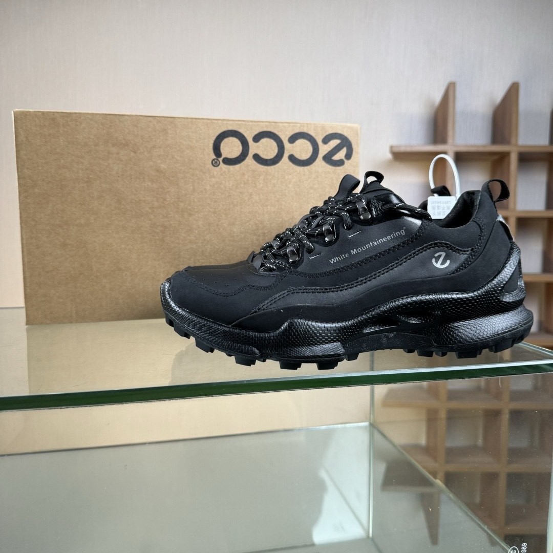 ECCO/爱步健步系列网砂加头层皮 /休闲鞋