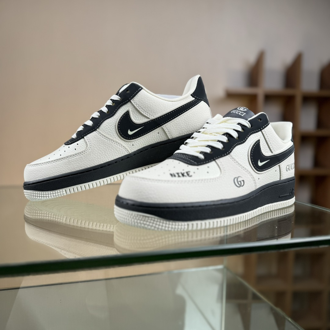 Nike Air Force 1 Low 07 x GUCCI 白黑小勾 KJ1688-013