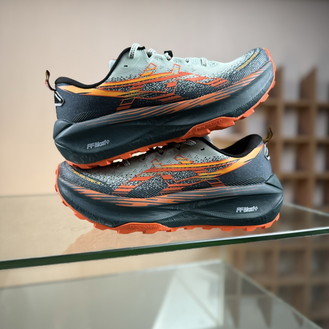 Asics Trabuco Max 4 亚瑟士运动休闲透气专业跑鞋 1011B976-400