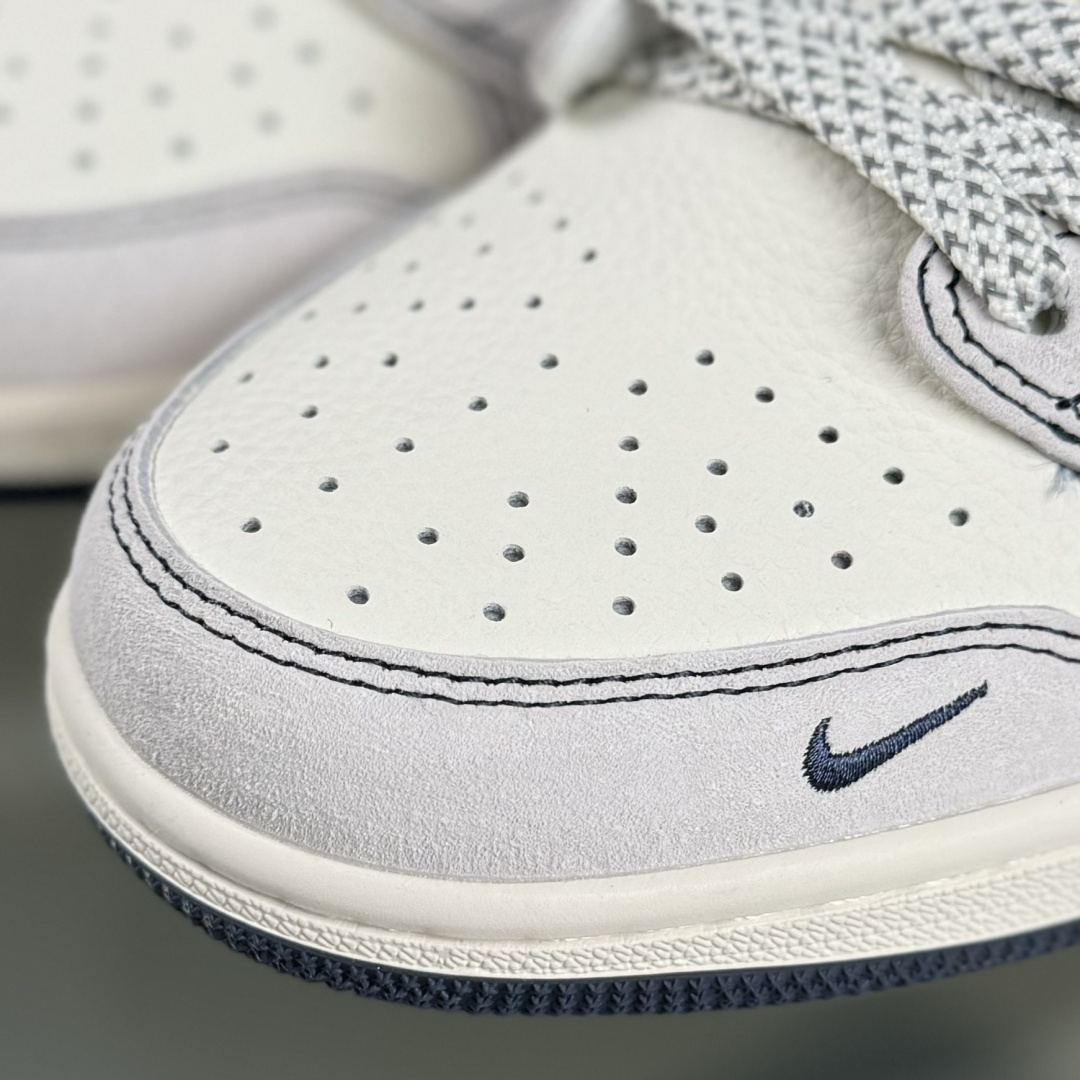 Travis Scott x Fragment Design x Air Jordan 1 Low OG SP AJ1 乔1 LV联名 猪八蓝勾织标 低帮文化休闲板鞋 CX5050-Y15