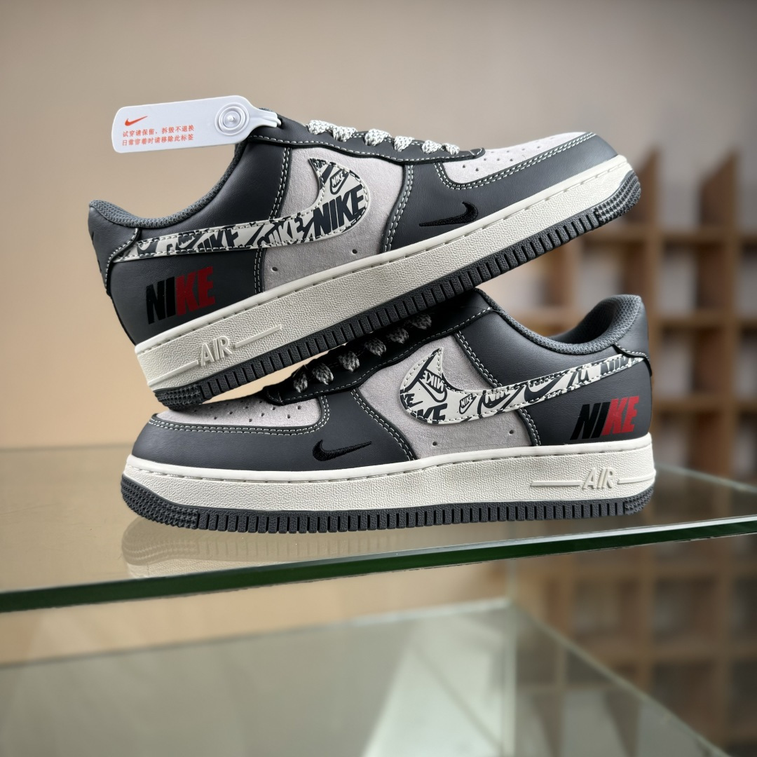 Nike Air Force 1 Low 07 x NIKE 灰白小勾满天星 HS8068-048