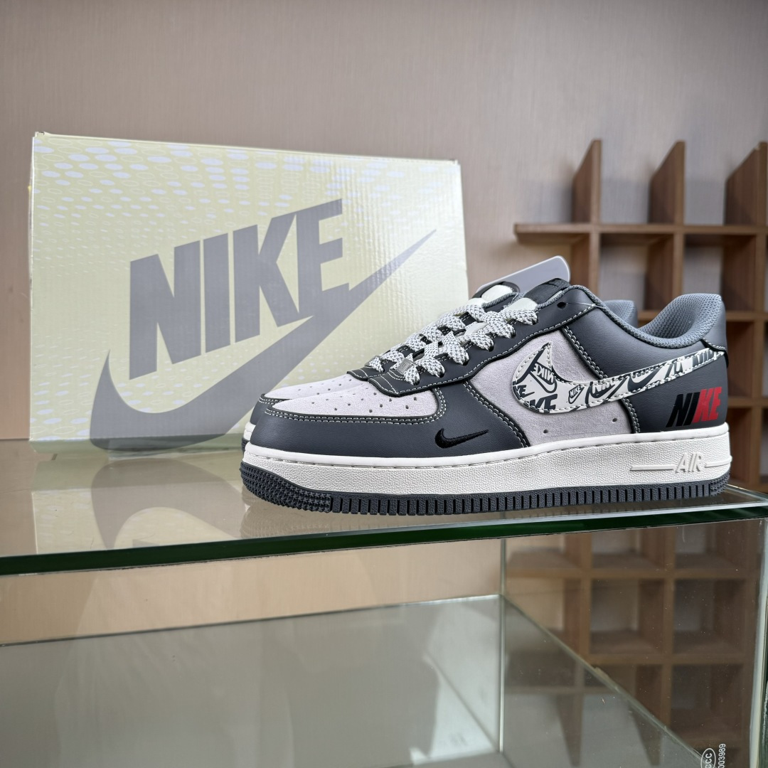 Nike Air Force 1 Low 07 x NIKE 灰白小勾满天星 HS8068-048