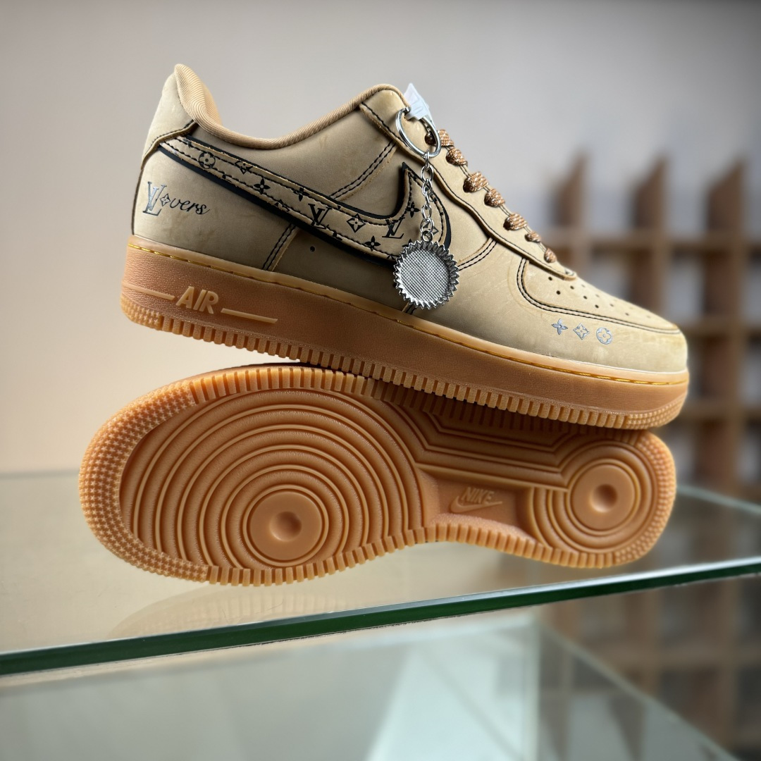 Nike Air Force 1 Low 07 x Louis Vuitton 小麦满天星 DK0188-082
