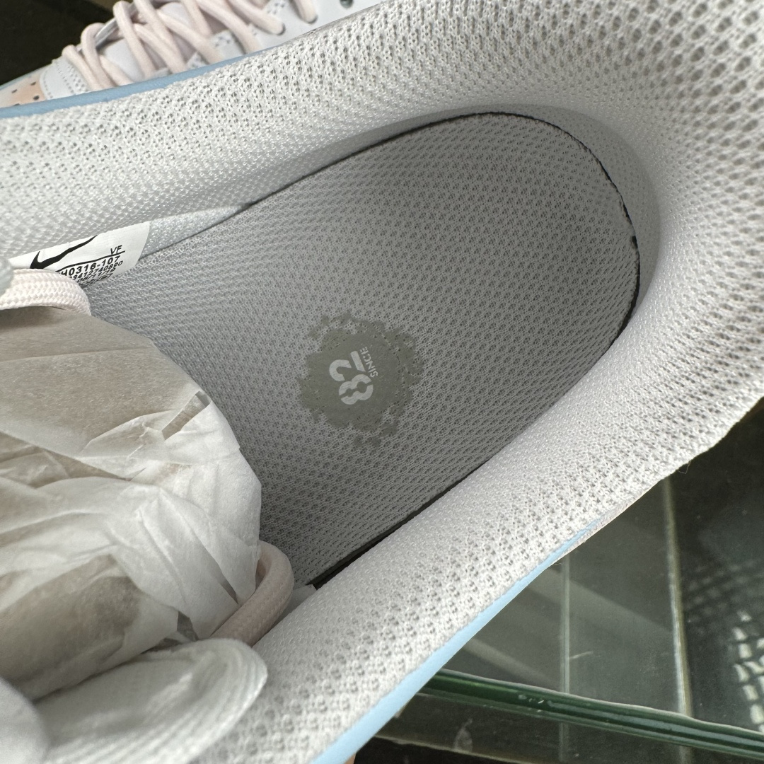 Nike Air Force 1 Low 07 手绘 粉蓝萌喵 小鱼小猫 粉蓝 ZH0316-107