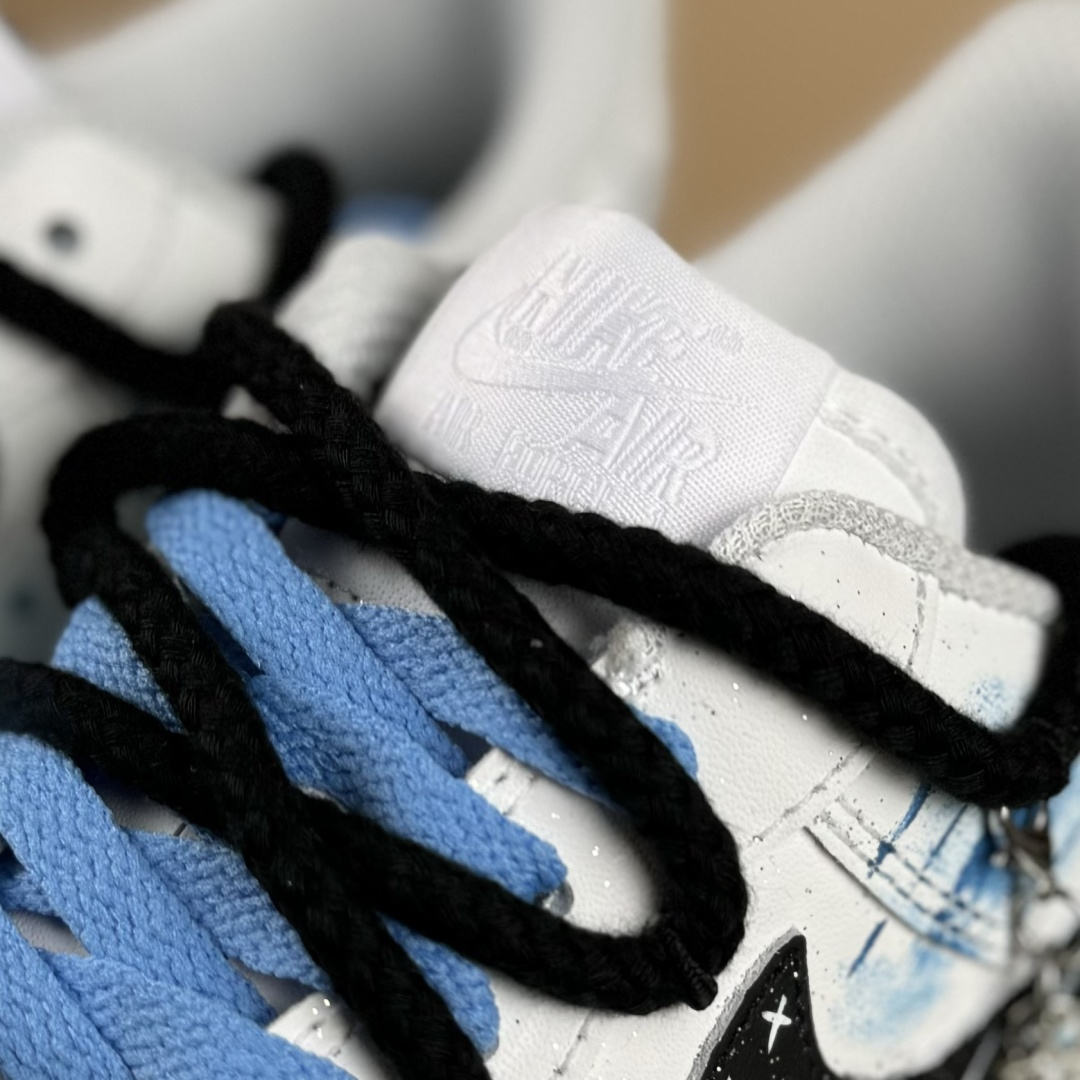 Nike Air Force 1'07 Low ”Pisces” 手绘涂鸦十二星座系列 双鱼座 空军一号低帮休闲板鞋 星座219-320