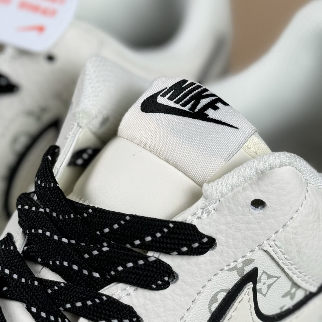 Nike Air Force 1'07 Low LV联名 米白小黑勾 空军一号低帮休闲板鞋 CS5288-035