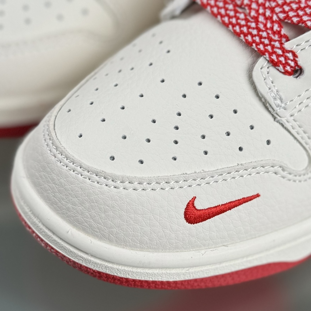 Nike SB Dunk Low x Stussy 白红小勾满天星 DG2025-004