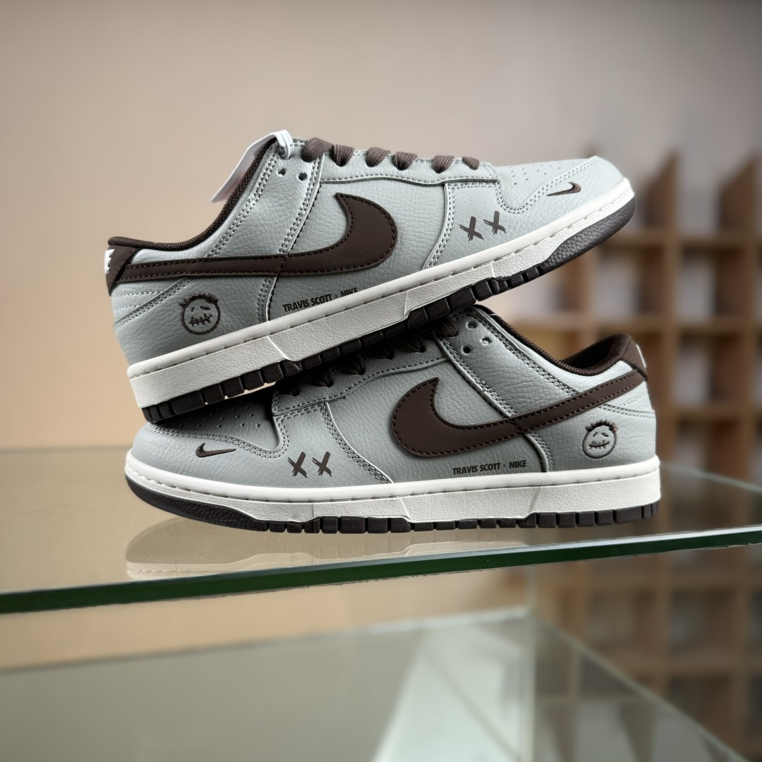 Nike SB Dunk Low x Travis Scott 白绿小勾 XD1588-235