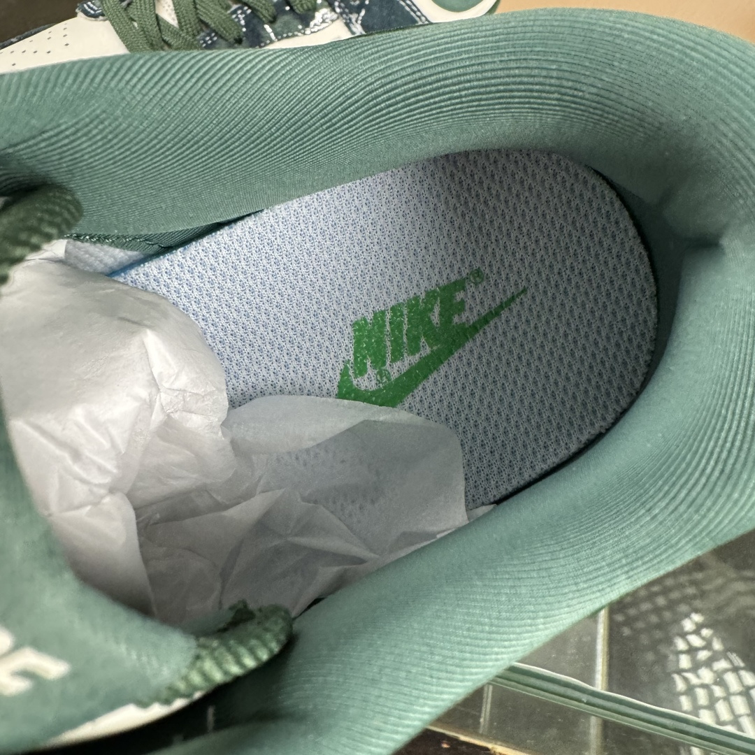 Nike SB Dunk Low BAPE联名 白军绿 周年高端定制 低帮休闲板鞋 SC0601-465