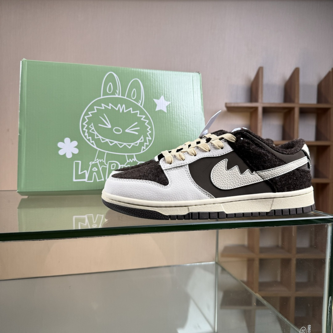 NIKE SB Dunk Low RETRO x LABUBU 白绿绒毛 DS6608-011